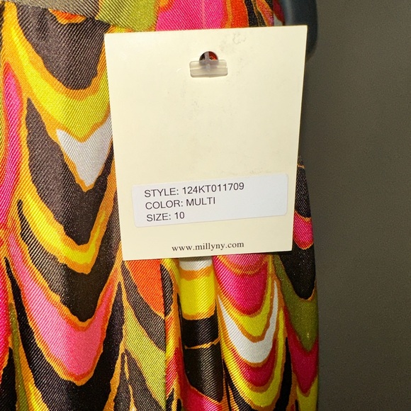 MILLY NY GOLD CHAIN HALTER MAXI DRESS - Picture 12 of 12